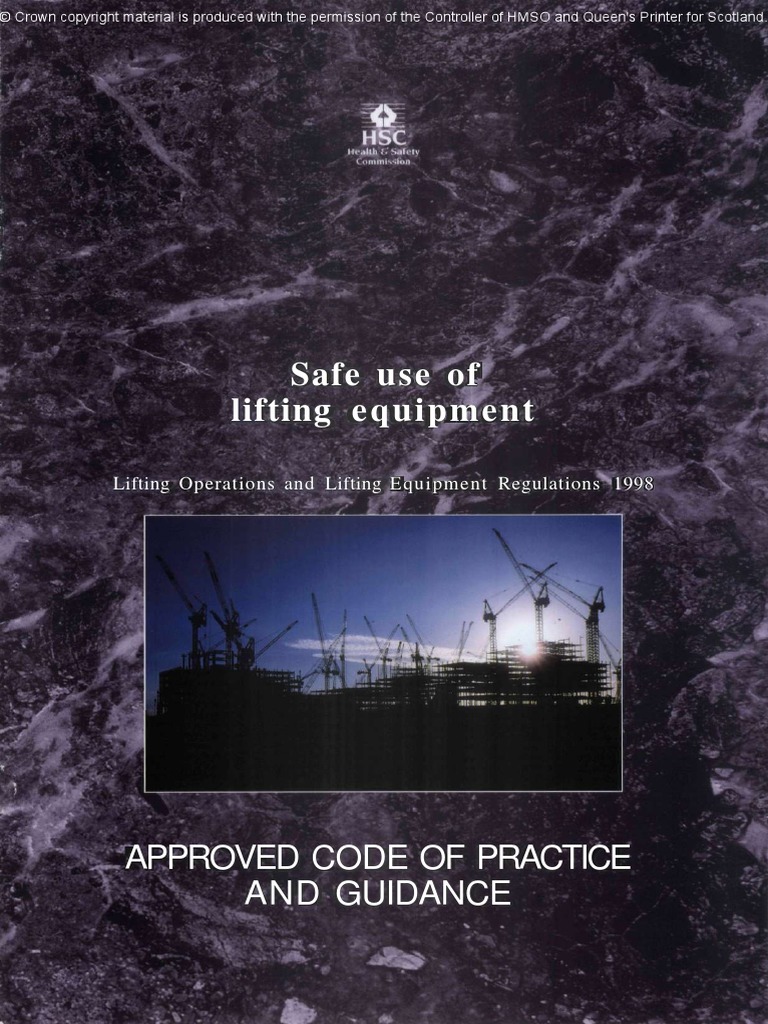 Lifting Operations and Lifting Equipment regulations 1998 LOLER.pdf