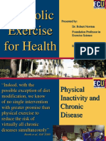 Anabolic Exercise For Health: Presented By: Dr. Robert Newton Foundation Professor in Exercise Science