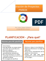 Administración de Proyectos - PMBOK