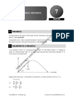 Ch07 Projectile Motion PDF