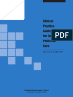 Clinical Practice Guidelines For Quality Palliative Care PDF