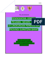 Peningkatan Kinerja PNS Dilingkungan Pemerintah Provinsi Sumatera Barat