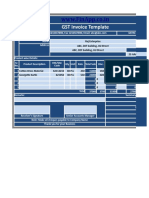 GST Invoice Format Excel