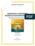 Abundance&prosperity Manifestation Empowerment PDF
