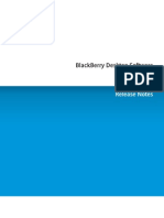 BlackBerry Desktop Manager Version 6.0 Release Notes