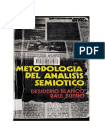 Metodologia Del Analisis Semiotico PDF