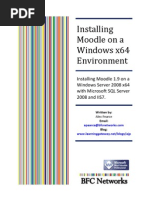 Installing Moodle On Windows Server 2008 R2 x64