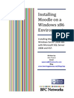 Installing Moodle On Windows x86