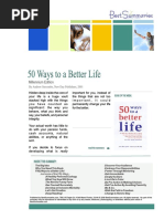 50 Ways to a Better Life