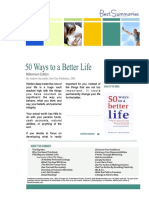 50 Ways To A Better Life