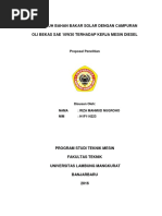 Download Pengaruh Bahan Bakar Solar Dengan Campuran Oli Bekas Sae 10w30 Terhadap Kerja Mesin Diesel 2 by Khairil Munawir SN356693526 doc pdf