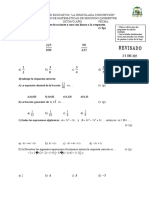 Examen de Octavo Segundo Quimestre