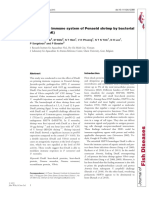 Priming the immune system of Penaeid shrimp by bacterial HSP70 (DnaK)