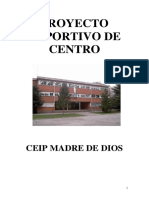 Proyecto Deportivo de Centro PDF