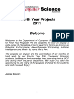 4th Year Projects Booklet 2011 Final PDF