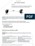 BDC Interview Questions