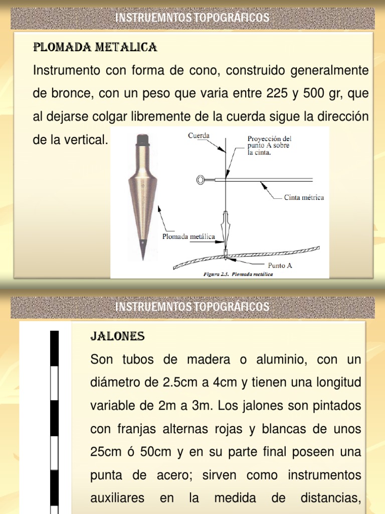 Instrumentos Esenciales de Topografía | PDF | Topografía | Observación ...