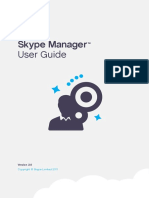 Skype Manager User Guide PDF