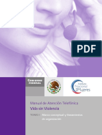 Manual de Atencion Telefonica Vida Sin Violencia Vol 1 PDF
