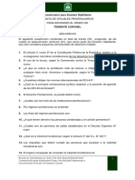 Cuestionario para EH Área de Derecho Mayor 2017