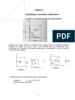 Determinação do centróide de superfície plana composta por figuras geométricas