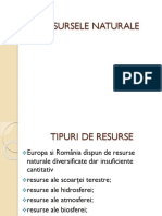 0 Resursele Naturale