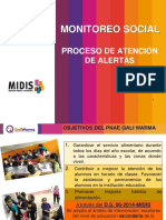 Monitoreo Social - Atención de Alertas