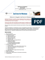 SeaTools For Windows en Us PDF