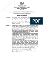 Permen No.71 TH 2007 (Gunungkidul Dan Bantul) PDF