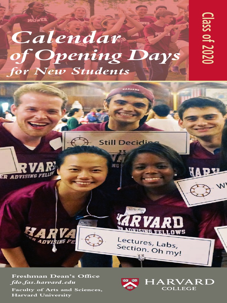 2020 schedule Harvard University Test (Assessment) Free 30day