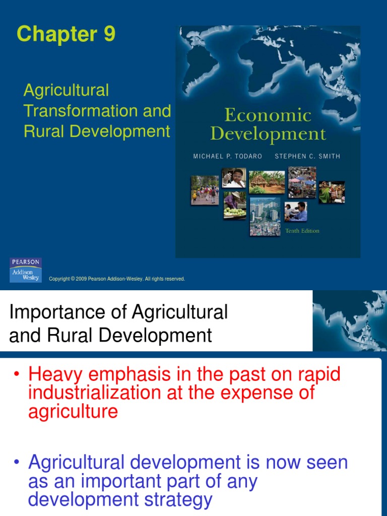 agricultural transformation and rural development essay