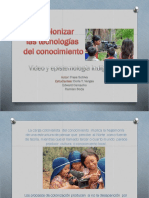 Exposición Video y Epistemología Indígena