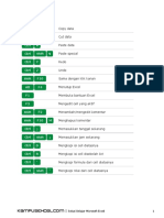 Shortcut Excel PDF