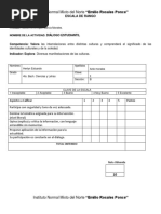 ESCALA de Rango Dialogo