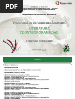 Literatura y Contemporaneidad PDF