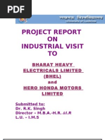 Download Bhel Report by Isha Agarwal SN35672344 doc pdf