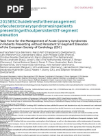 2015 ESC Guidelines For The Management