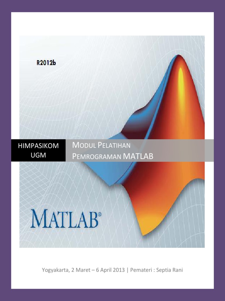 Modul Pelatihan Pemrograman MATLAB | PDF