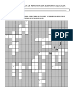 Cruci Elementos Quimicos 2