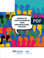 Manual de Fortalecimiento Org Sociales - Uruguay PDF