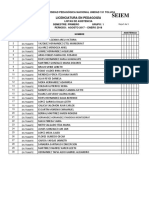 Listas de Alumnos de Nuevo Ingreso Semestre Agosto 2017 - Enero 2018