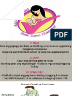 Breastfeeding (Pagpapasuso)