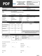 TNB Electricity Supply Application Form | PDF