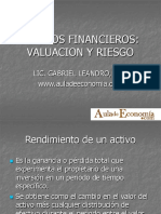 Valuacion de Activos Financieros