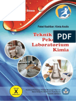 Teknik Dasar Pekerjaan Laboratorium Kimia 2 PDF