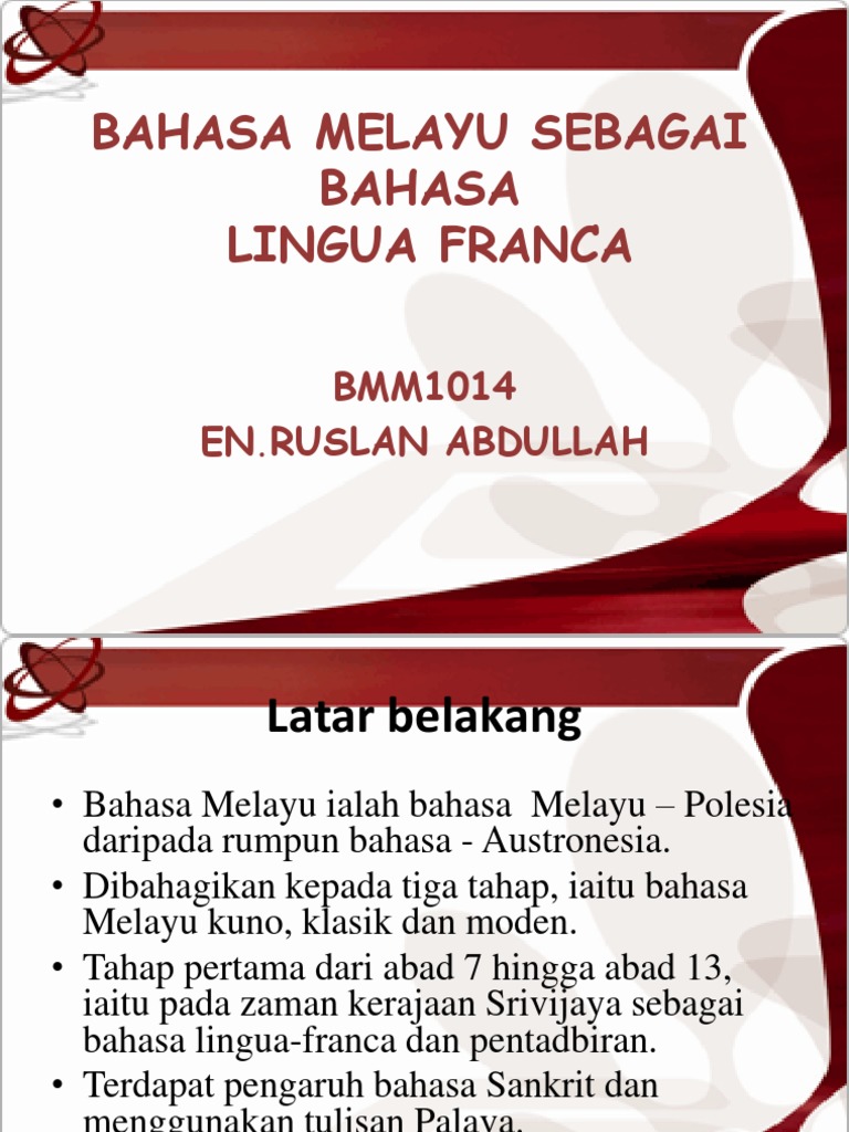 Lingua Franca