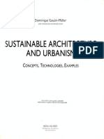 Arquitectura y Urbanismo Sostenible