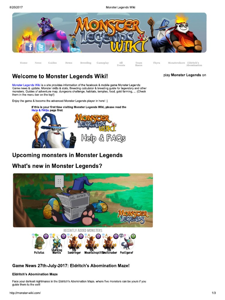 Fundy, Monster Legends Wiki