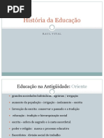 História Da Educacao Na Antiguidade Slide