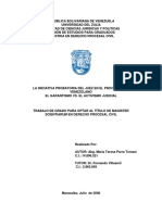 La Iniciativa Probatoria Del Juez en El Proceso Civil PDF